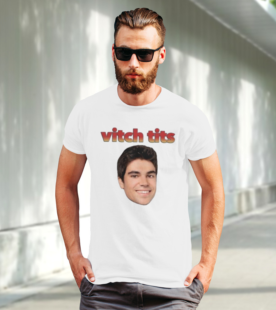 Vitch Tits Rocket Powered Mohawk F1 T-Shirt
