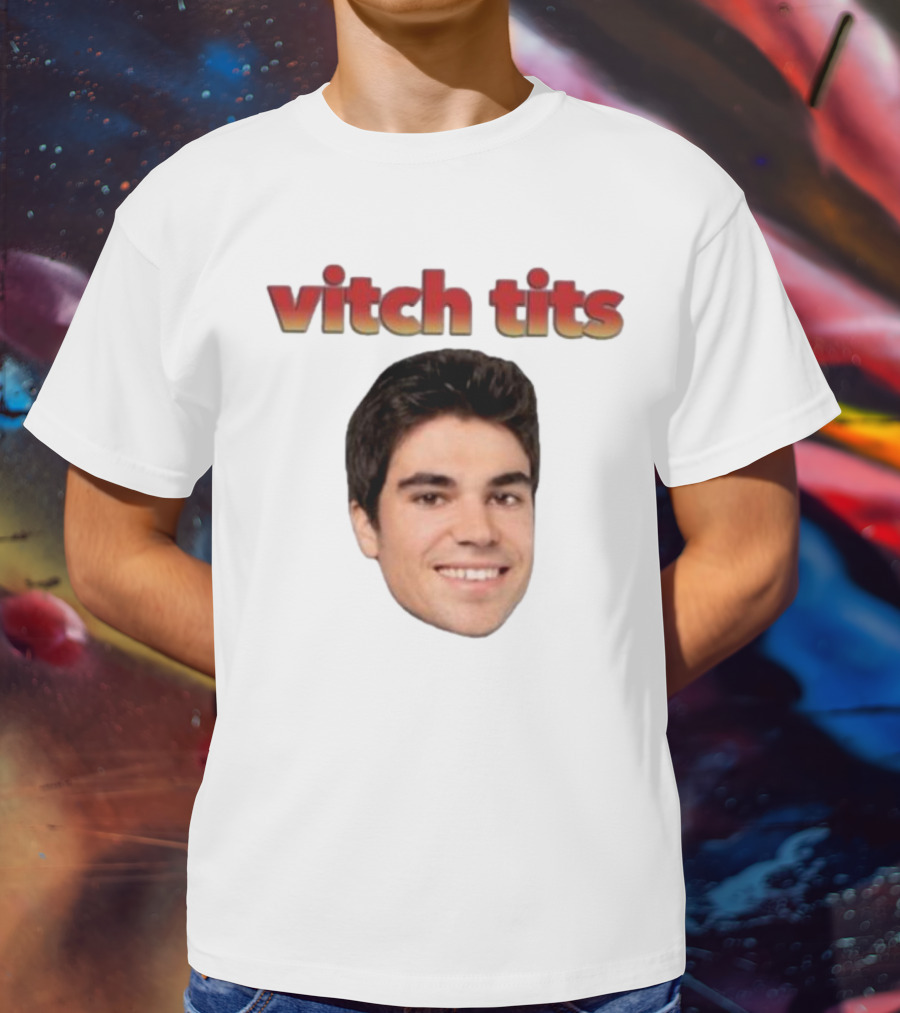 Vitch Tits Rocket Powered Mohawk F1 T-Shirt