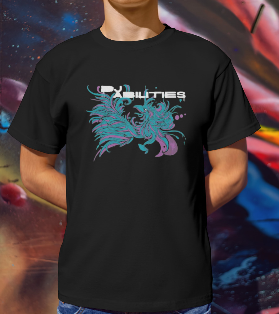 DJ Abilities Abstract Phoenix T-Shirt