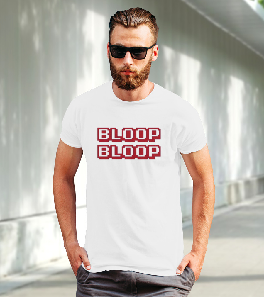 Bloop Bloop Pixelated T-Shirt
