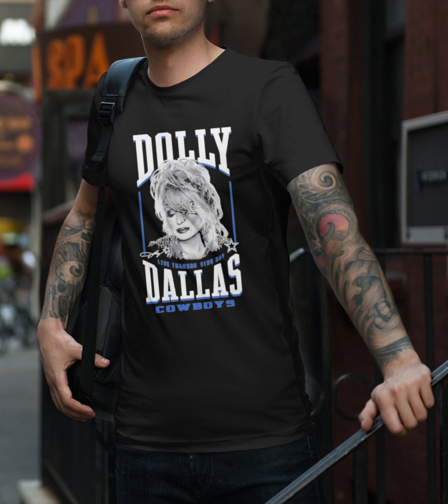 Dolly Parton Live Thanksgiving Day Dallas Cowboys T-Shirt