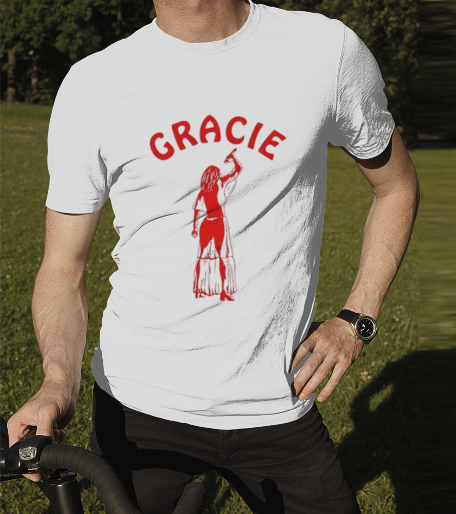 Gracie Abrams Gracie Red Illustration Image T-Shirt