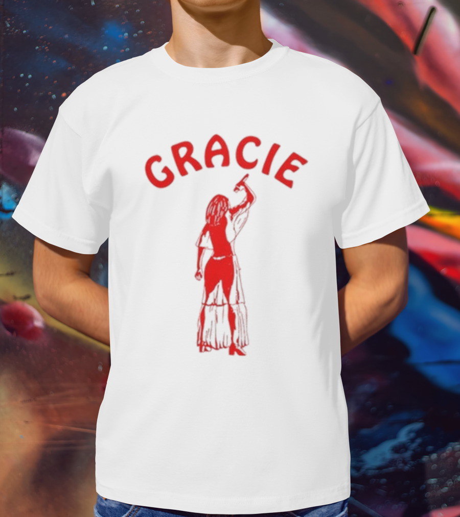Gracie Abrams Gracie Red Illustration Image T-Shirt