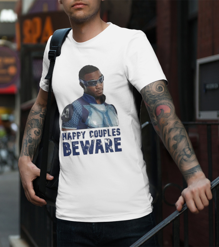 Happy Couples Beware Captain Secret Identity T-Shirt