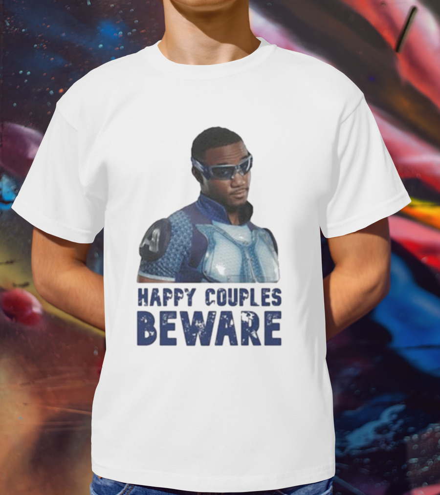 Happy Couples Beware Captain Secret Identity T-Shirt