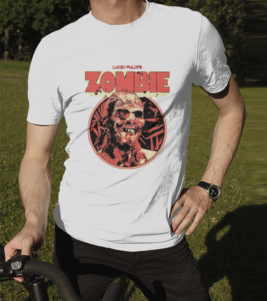 Lucio Fulci's Zombie Retro Horror Movie T-Shirt