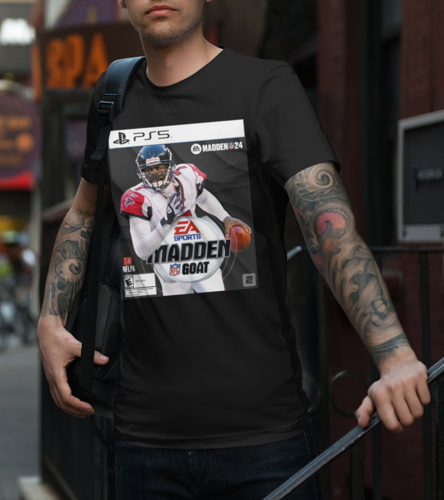 PS5 EA Sports Madden 24 NFLPA Michael Vick Madden GOAT NFL T-Shirt
