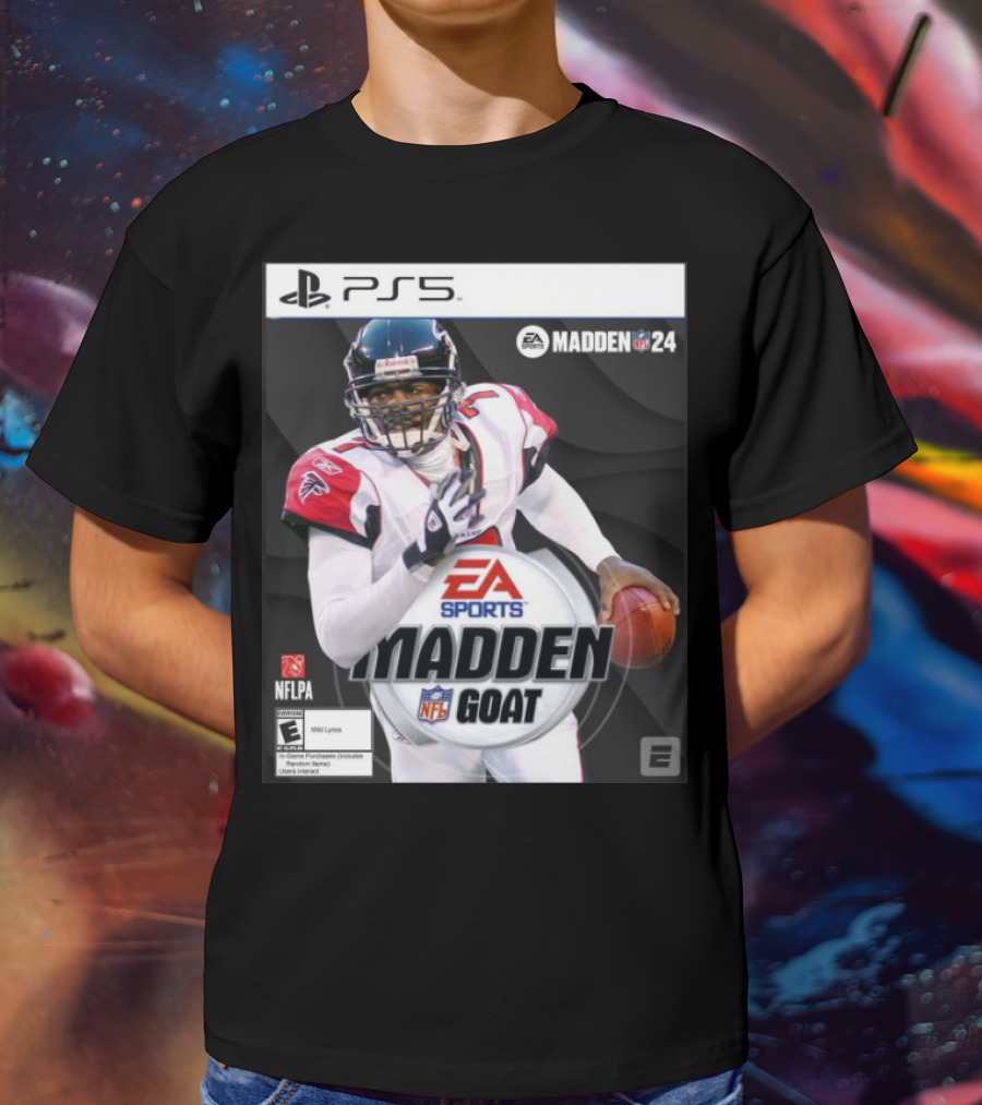 PS5 EA Sports Madden 24 NFLPA Michael Vick Madden GOAT NFL T-Shirt
