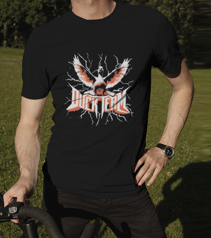 Naddpod Duck Team Metal Winged T-Shirt
