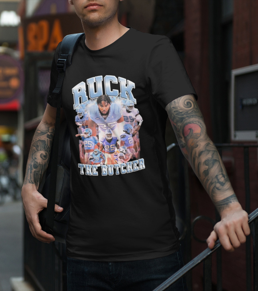 RUCK The Butcher 25 Football Montage T-Shirt