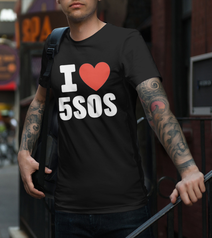 I Love 5SOS T-Shirt