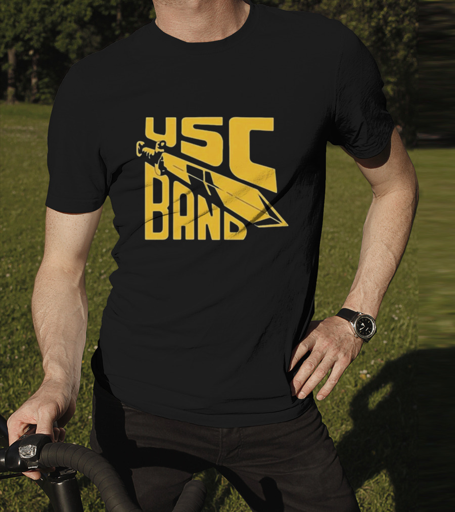 Olivia Rodrigo USC Trojans Band Sword Marching Russell T-Shirt