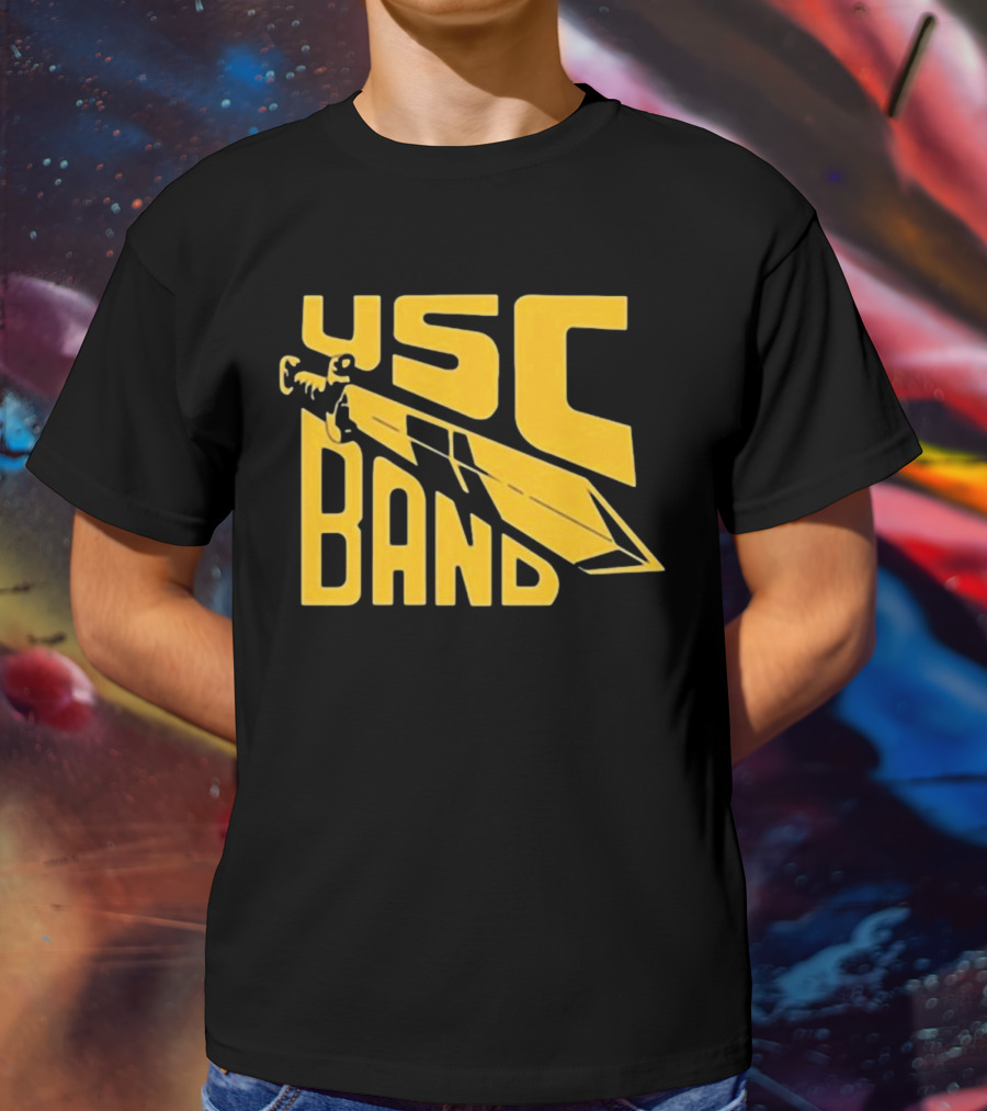 Olivia Rodrigo USC Trojans Band Sword Marching Russell T-Shirt