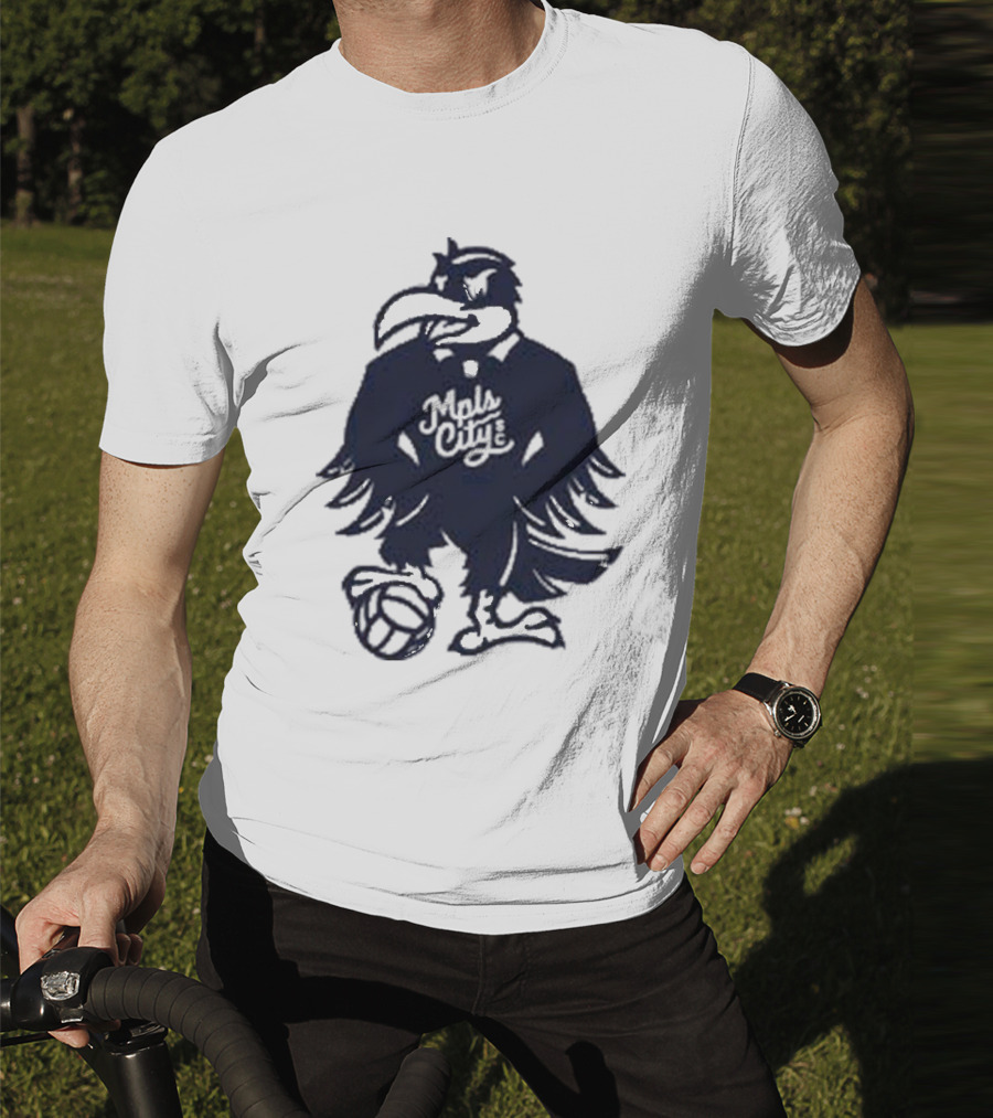 Schmitty The Crow MKE City Basketball Raven T-Shirt
