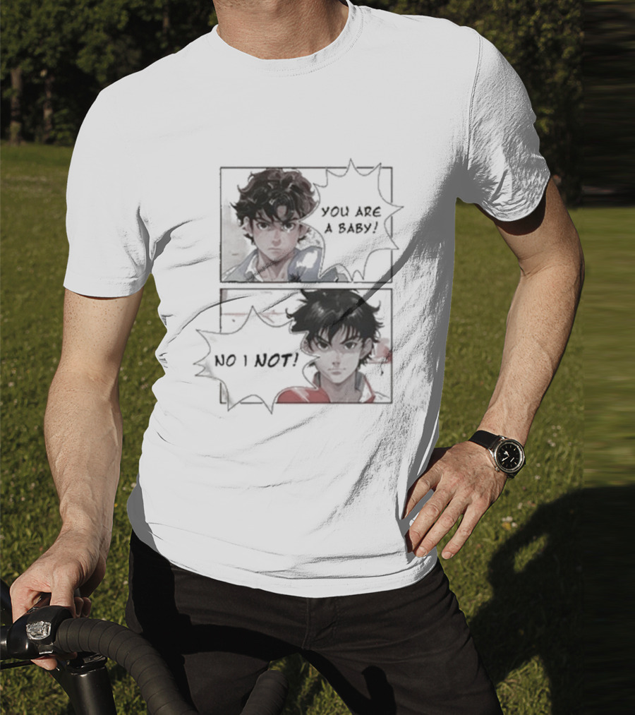 Slushynoobz You Are A Baby No I Not Anime Character Exchange T-Shirt