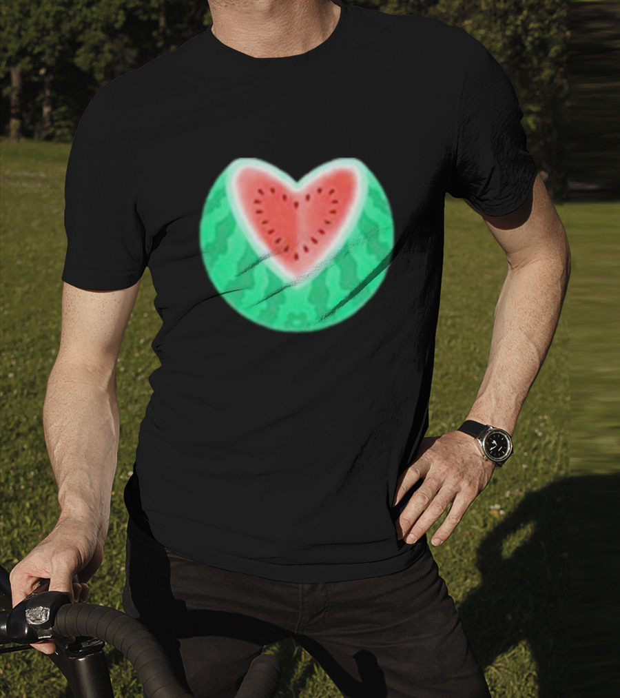 The Yetee Watermelon Heart T-Shirt