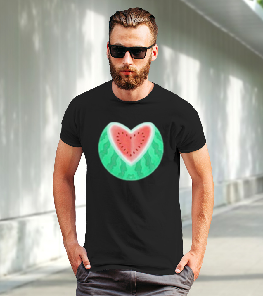 The Yetee Watermelon Heart T-Shirt