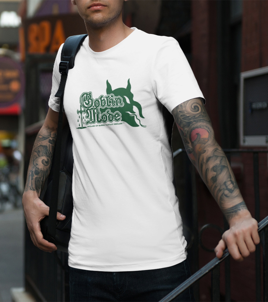 Goblin Mode Wizard Of Barge Fantasy Brigade T-Shirt