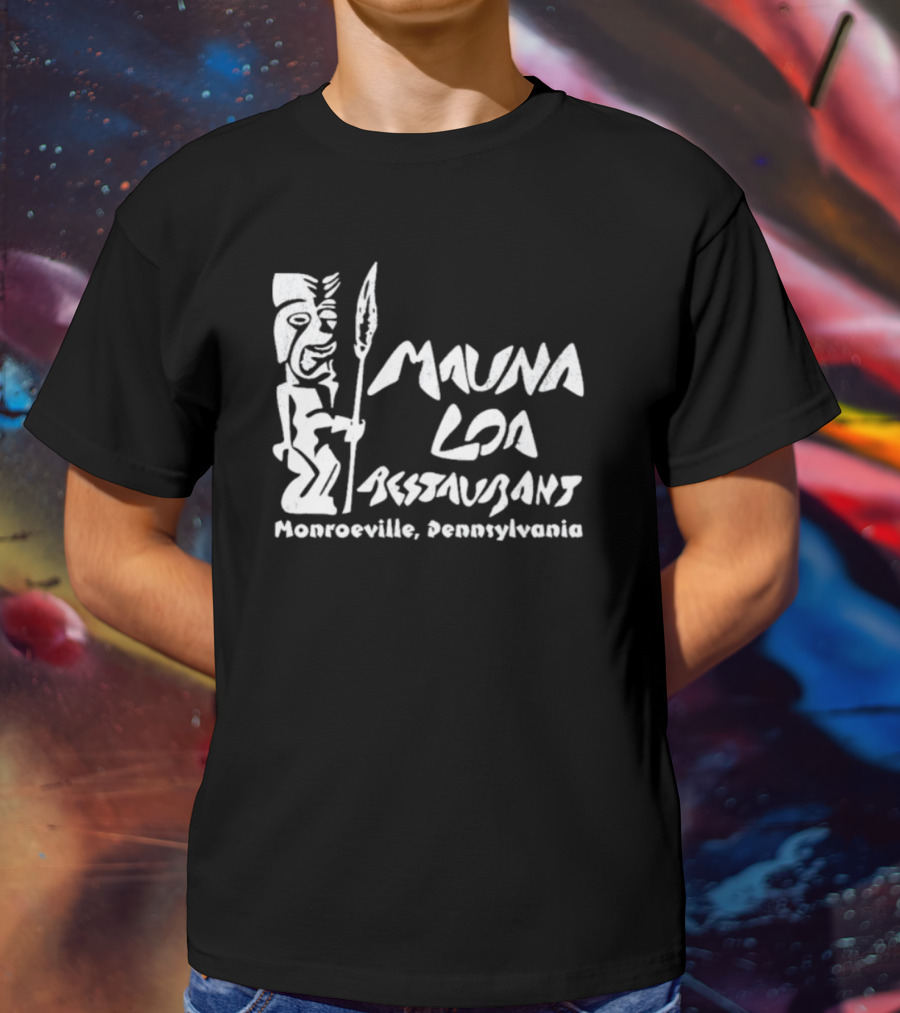 Mauna Loa Restaurants Monroeville Pennsylvania Tiki Statue T-Shirt
