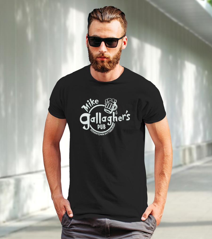 Mike Gallagher's Pub Downtown Pittsburgh Beer Mug T-Shirt
