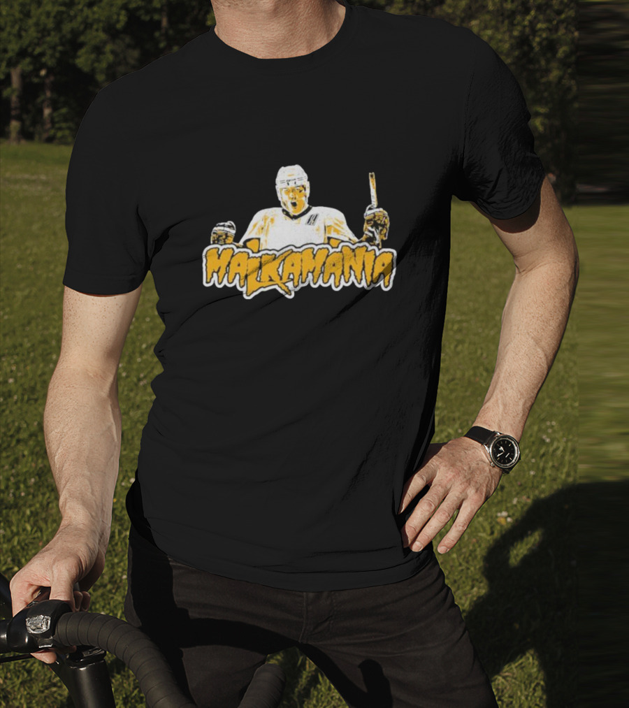 Pittsburgh Penguins Malkamania Hockey Enthusiast T-Shirt