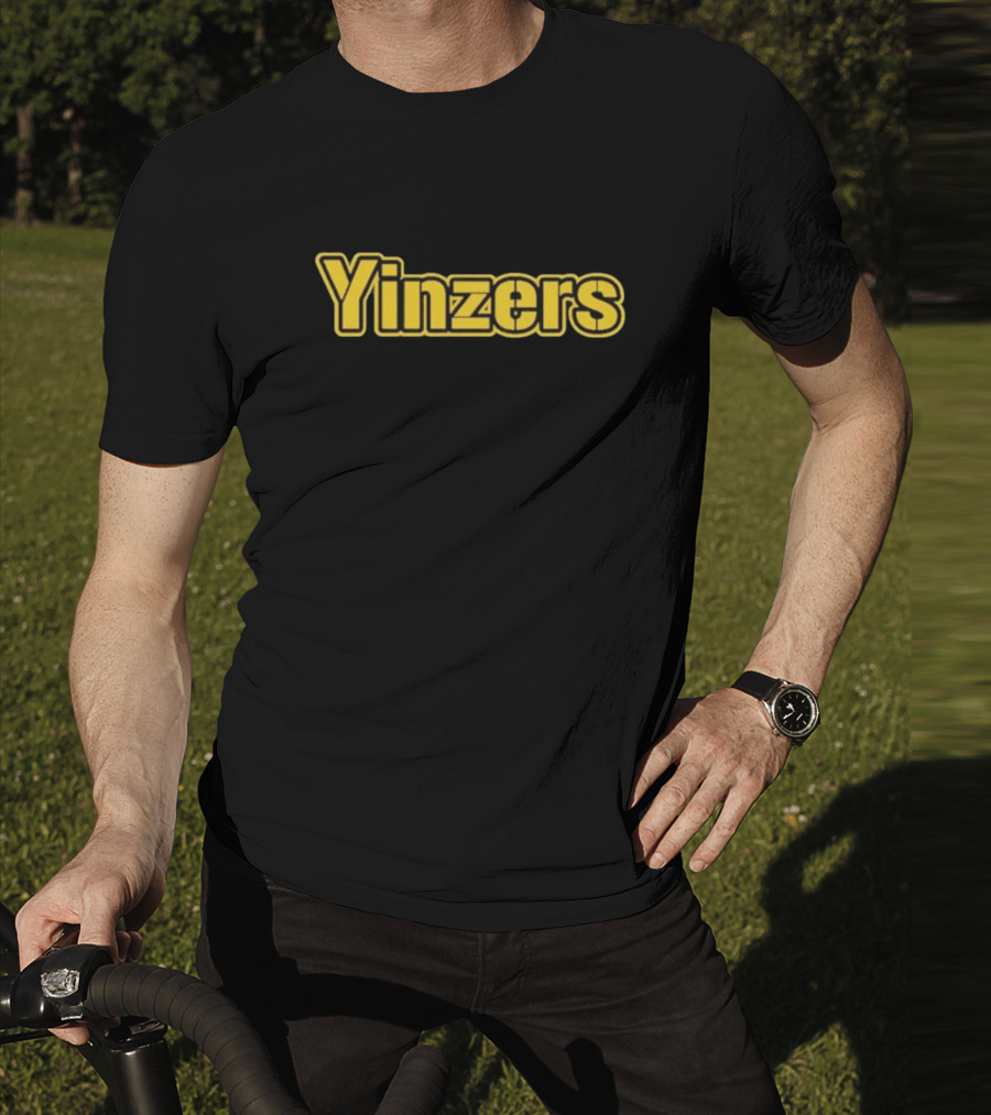 Yinzers Steel Pittsburgh Football T-Shirt