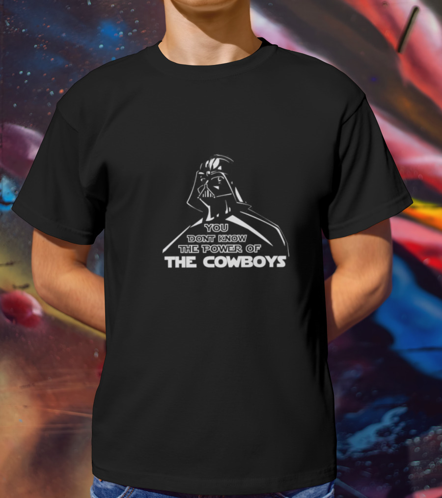Power Of The Cowboys Dak Zeke Darth Vader Dallas Cowboys T-Shirt