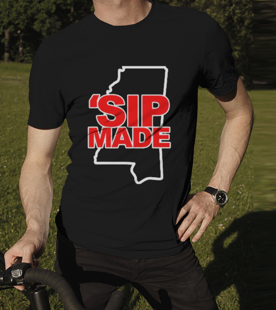 'SIP MADE Mississippi Outline Bolden T-Shirt