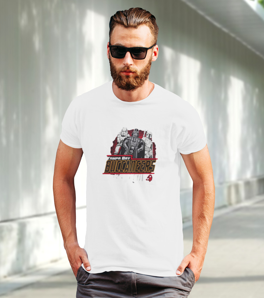 Tampa Bay Buccaneers Star Wars Crossover Junk Food T-Shirt