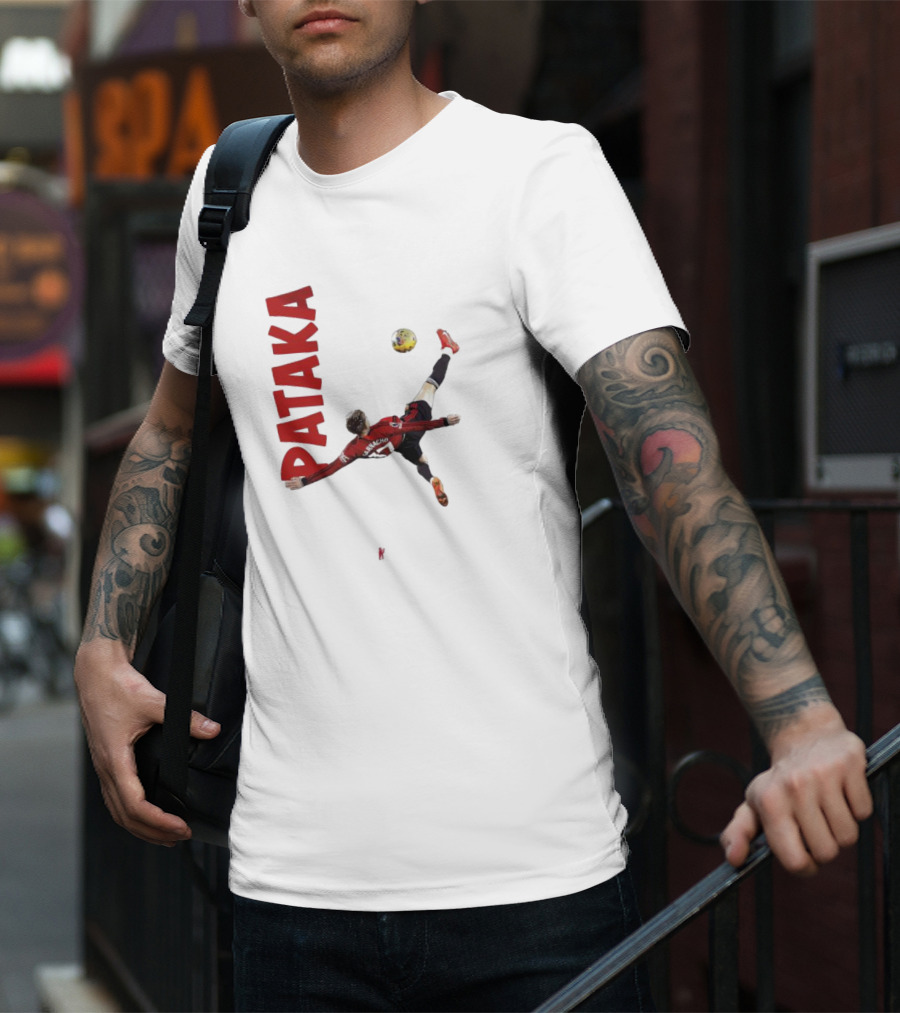 Alejandro Garnacho Bicycle Kick PATAKA Soccer T-Shirt