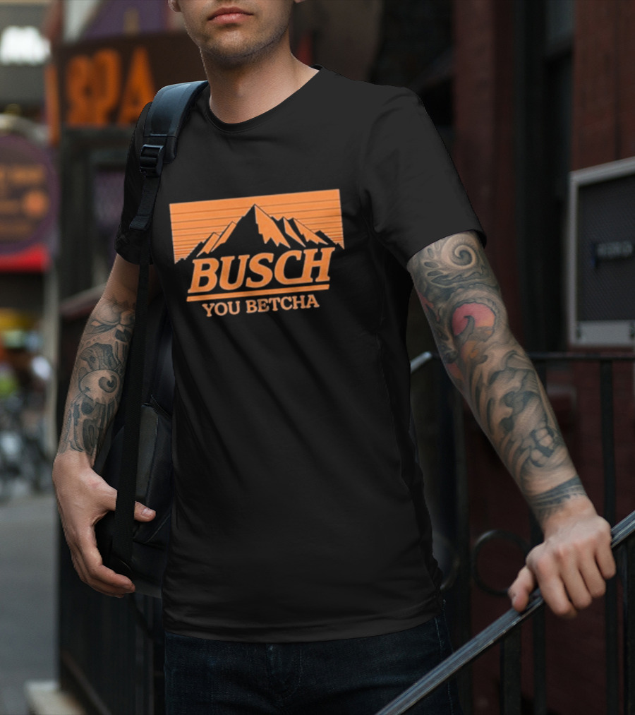 Busch You Betcha Vintage Mountain T-Shirt