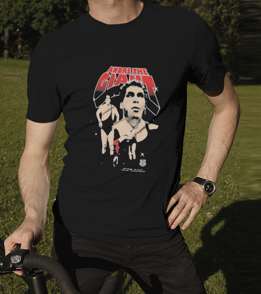 Andre The Giant Ripple Junction Collage Classic Style Stars T-Shirt