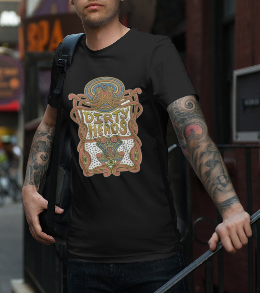 Dirty Heads Psychedelic Octopus T-Shirt
