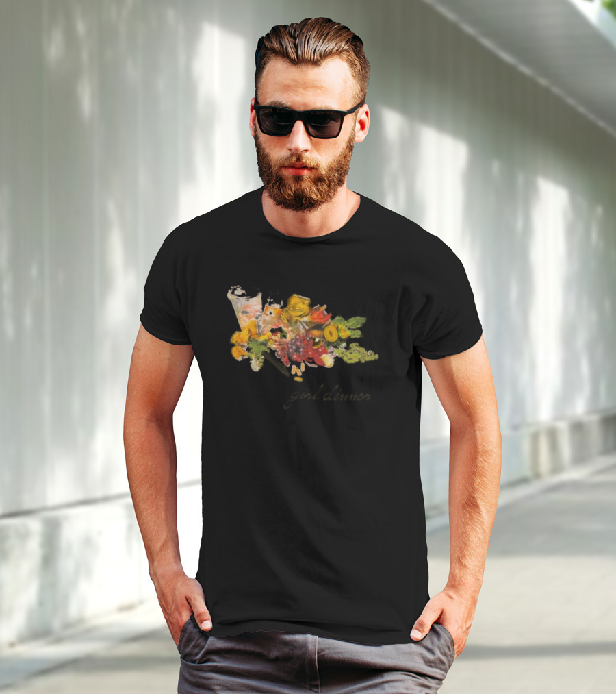 Girl Dinner Fruit Platter With Drink T-Shirt
