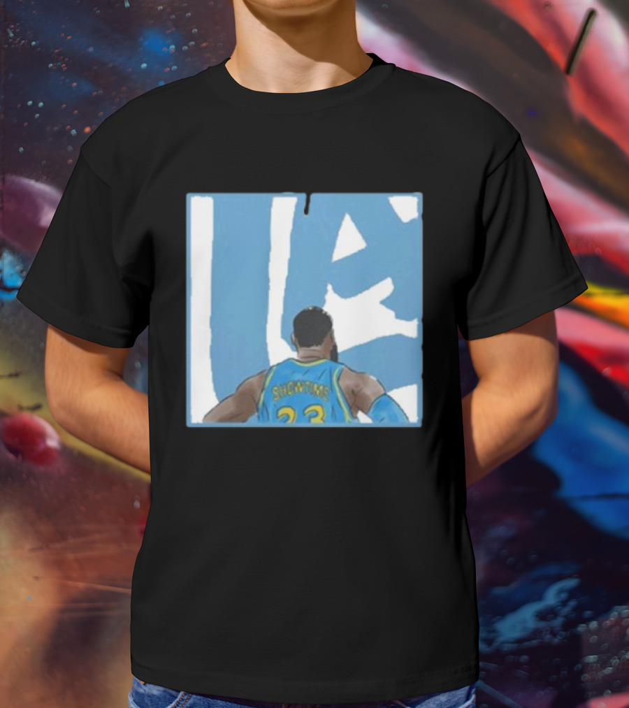 La Showtime King 23 Origins Basketball Legend T-Shirt