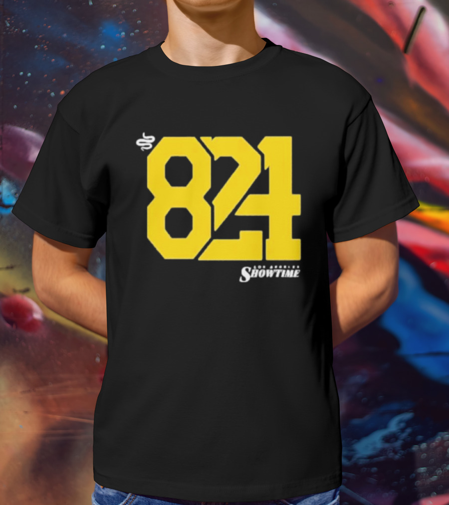 824 Los Angeles Showtime Mamba Day Unity Reptile T-Shirt