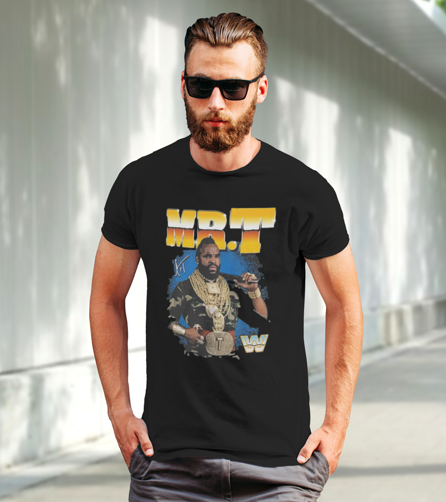 MR. T Signature Camouflage Chains Iconic T-Shirt