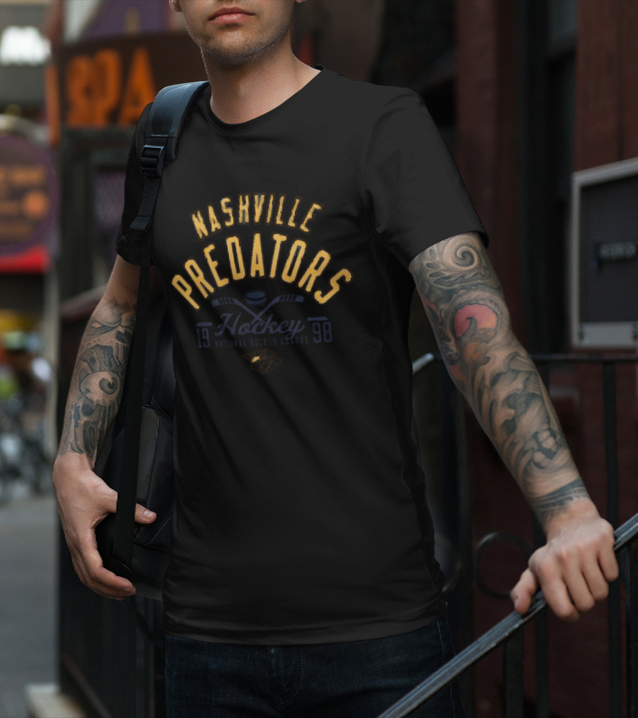 Nashville Predators Hockey Established 1998 T-Shirt