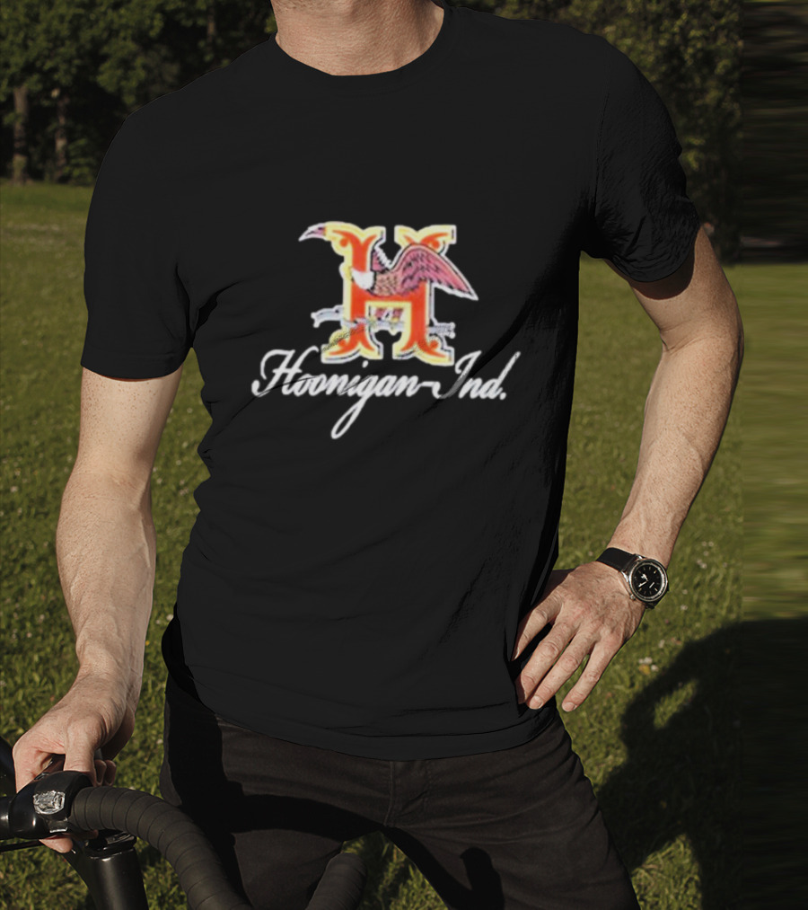 Hoonigan Ind. Eagle Logo Hops Hoonigan Industries T-Shirt