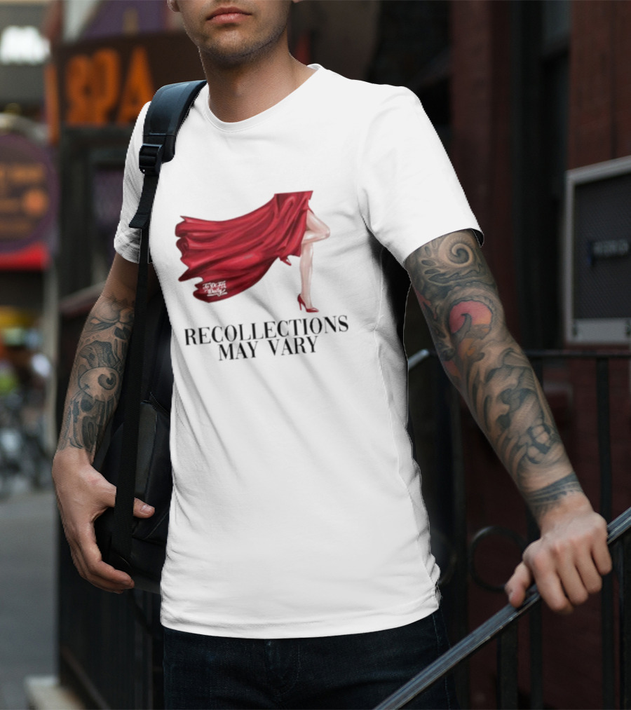 Kate Middleton Catherine Princess Of Wales Recollections May Vary Red Dress T-Shirt