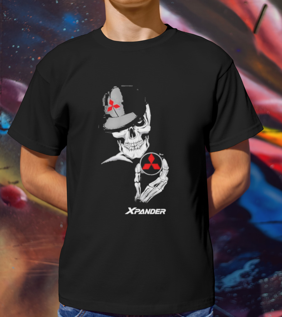Xpander Skeleton Mitsubishi Logo Cap T-Shirt