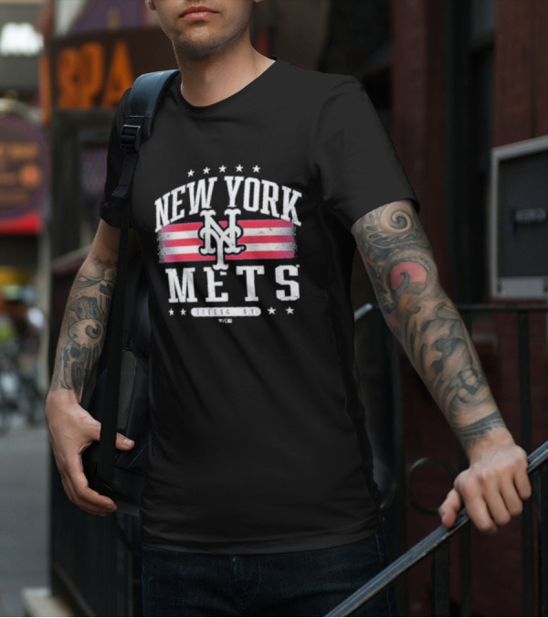New York Mets Queens NY Americana T-Shirt