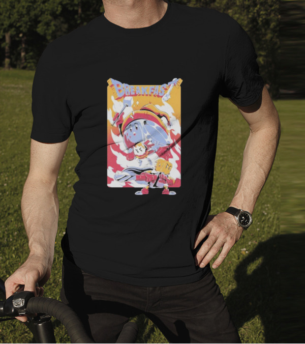 Breakfast Quest Heroes Toast Battlers T-Shirt