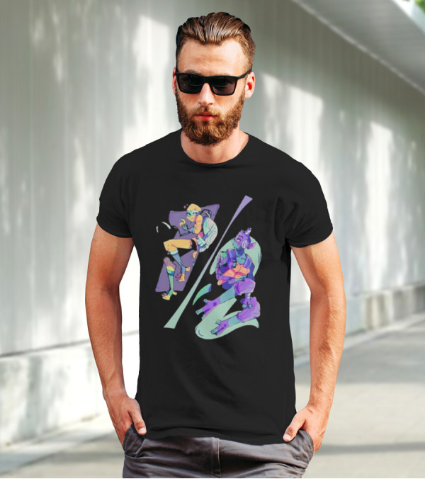TMNT Last Ronin Leo And Don Alternate Universe Duo T-Shirt