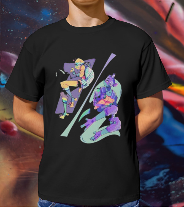 TMNT Last Ronin Leo And Don Alternate Universe Duo T-Shirt