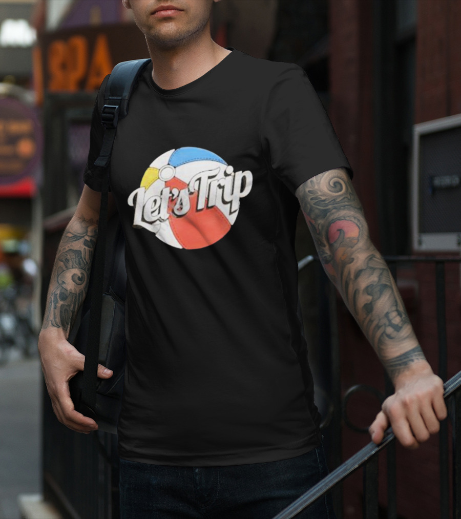 Sturniolo Let's Trip Vibrant Beach Ball T-Shirt