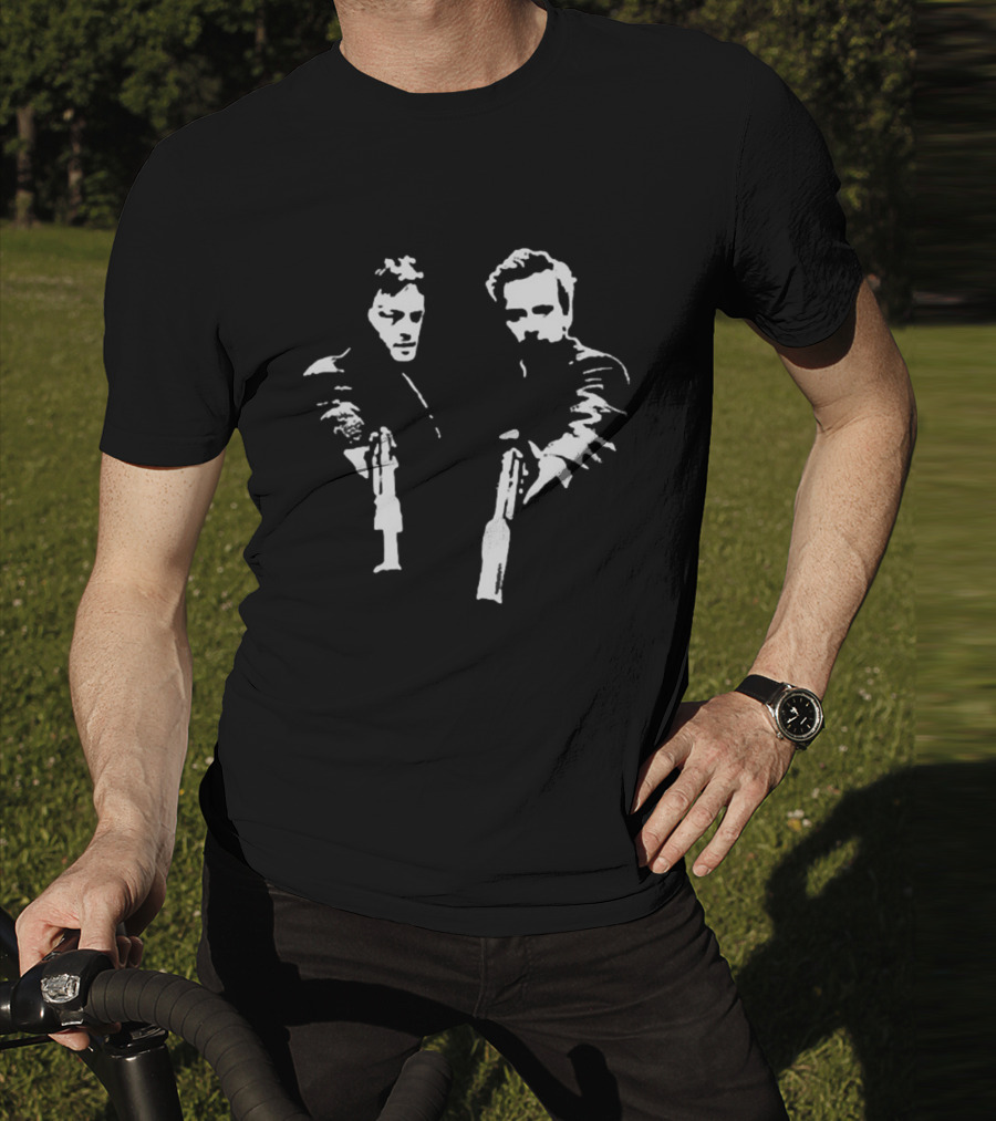 Boondock Saints Brothers With Guns Iconic T-Shirt