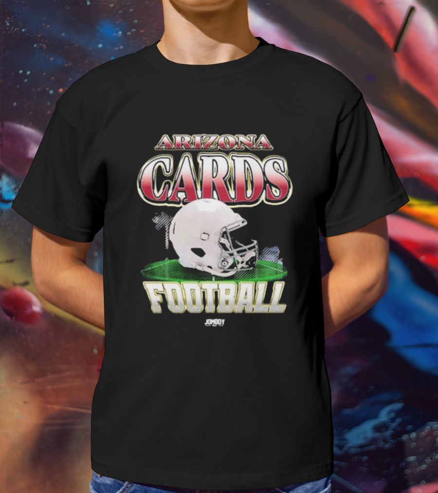 Arizona Cards Football Helmet Jomboy T-Shirt