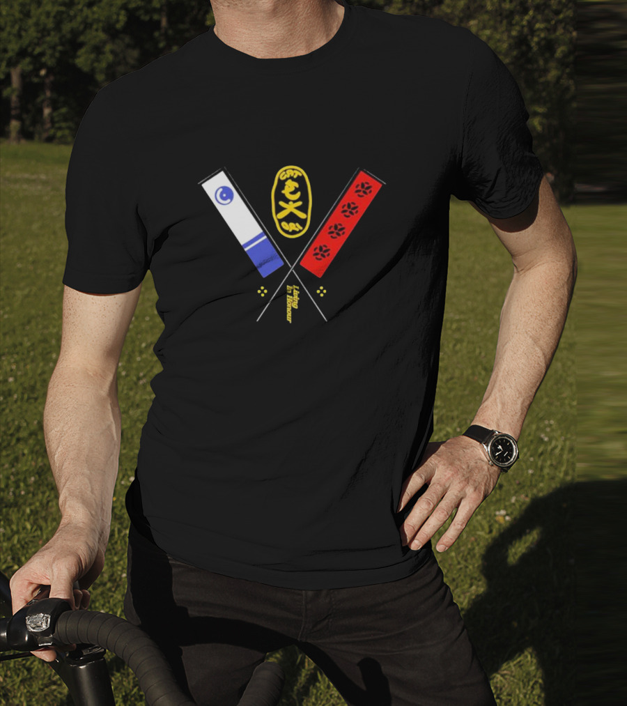 Catori Living In Honour CAT 91 Iconic Symbolic Flags With Paws T-Shirt