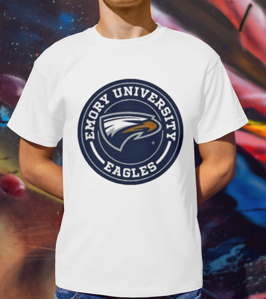 Emory University Eagles Circle Emblem T-Shirt